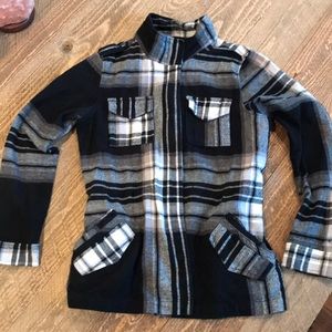 Hurley plaid jacket